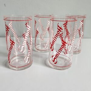 Vintage Smirnoff Plastic Cups (4)